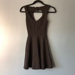 Black casual dress